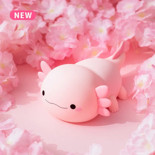 🌸💛Cute Axolotl Touch-Control Night Light 💛🌸
